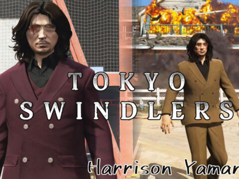 Tokyo Swindlers Harrison Yamanaka Double-breasted Suit for MP Male [Replace] 1.0