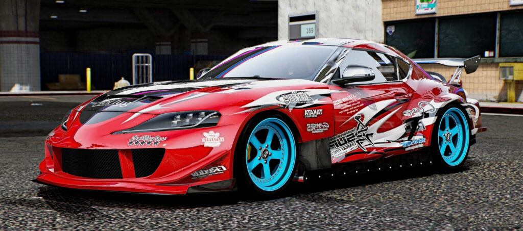 Toyota Supra A90 Abflug