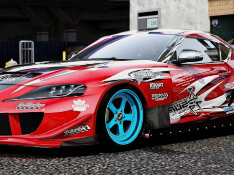 Toyota Supra A90 Abflug