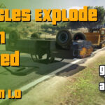 Vehicles Explode When Flipped 1.0