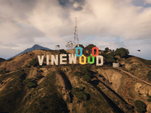 Vinewood JO 2028 sign
