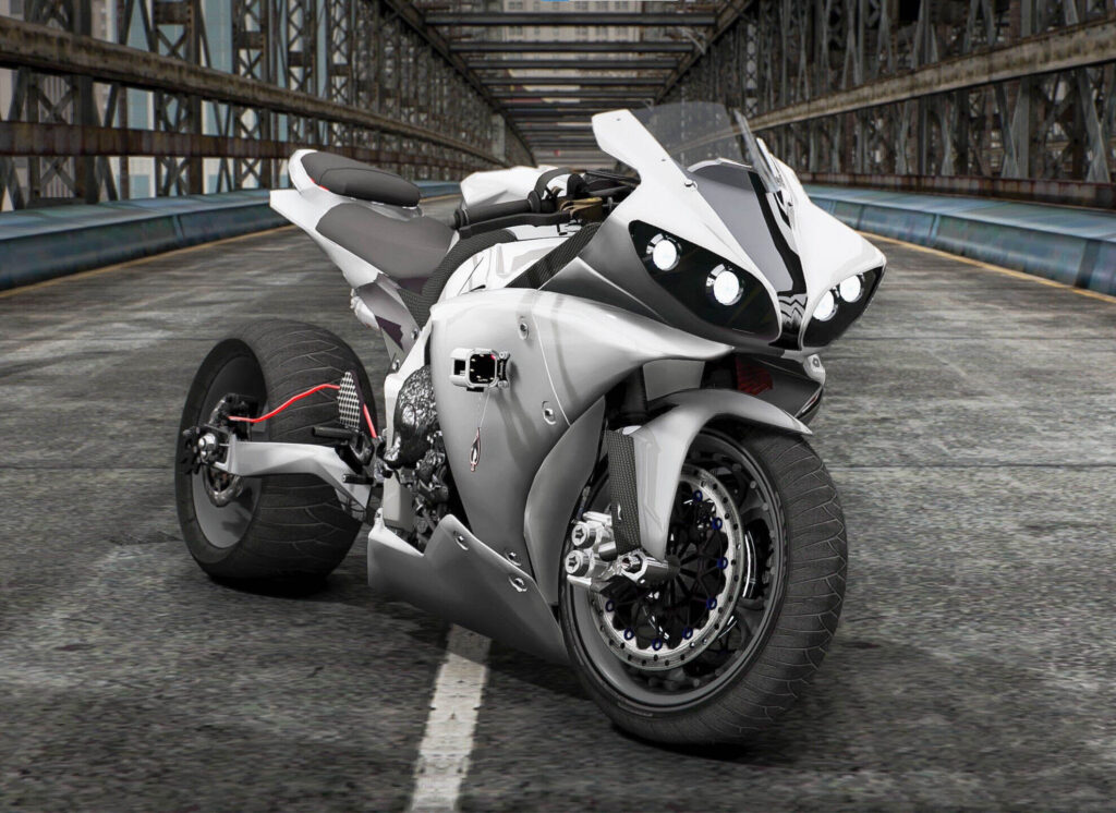 Yamaha R1 Custom Turbo Street Bike