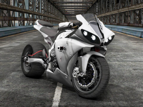Yamaha R1 Custom Turbo Street Bike