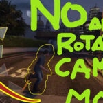 no auto rotation camera on foot (no autocentering) V0.1
