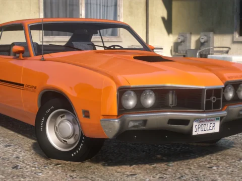 1970 Mercury Cyclone Spoiler [Add-on | LODs | Template | Vehfuncs V] V1.0