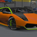 2008 Lamborghini Murcielago SV LP670-4 Twin Turbo Carbon Tron Design