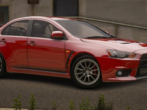 NFSHP: 2008 Mitsubishi Lancer Evolution X [Add-On | Template] V1.0