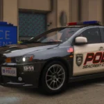 NFSHP: 2008 Mitsubishi Lancer Evolution X SCPD [Add-On | NON ELS | Sounds | Template] V1.0