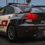 NFSHP: 2008 Mitsubishi Lancer Evolution X SCPD [Add-On | NON ELS | Sounds | Template] V1.0