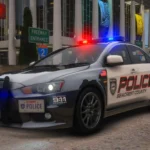 NFSHP: 2008 Mitsubishi Lancer Evolution X SCPD [Add-On | NON ELS | Sounds | Template] V1.0