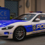 NFSHP: 2009 Maserati GranTurismo S SCPD [Add-On | NON ELS | Sounds | Template] 1.0