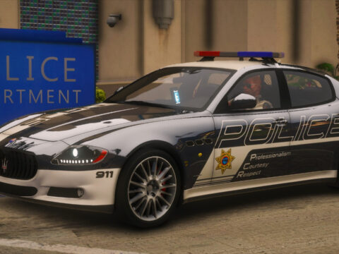 NFSHP: 2009 Maserati Quattroporte Sport GTS SCPD [Add-On | NON ELS | Sounds | Template] V1.0