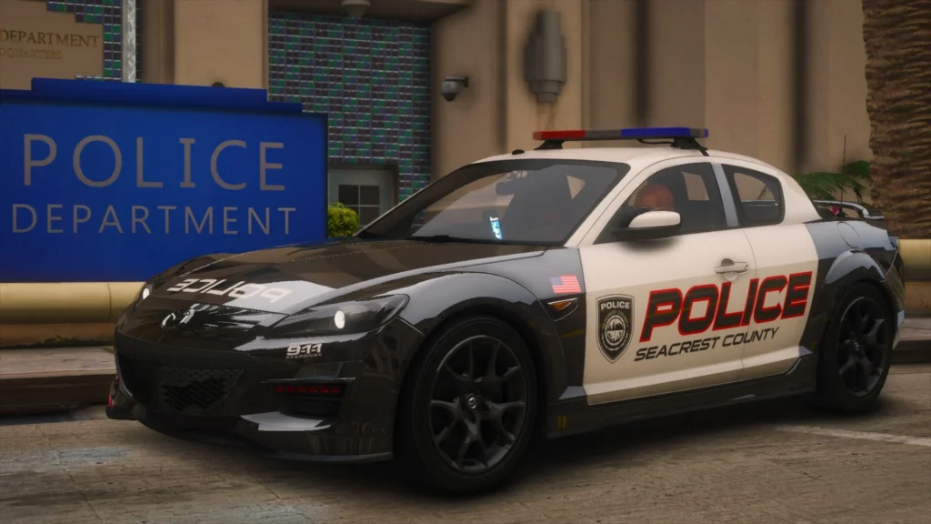 NFSHP: 2009 Mazda RX8 SCPD [Add-On | ELS | NON ELS | Template] V1.0