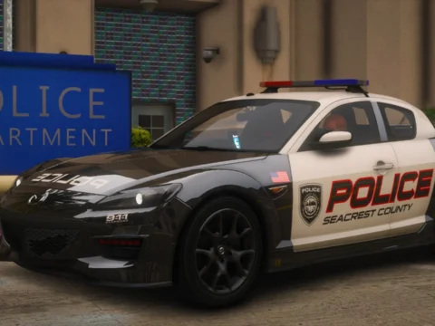 NFSHP: 2009 Mazda RX8 SCPD [Add-On | ELS | NON ELS | Template] V1.0