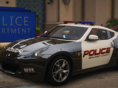 NFSHP: 2009 Nissan 370Z SCPD [Add-On | ELS | NON ELS | Template]