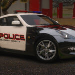 NFSHP: 2009 Nissan 370Z SCPD [Add-On | ELS | NON ELS | Template]