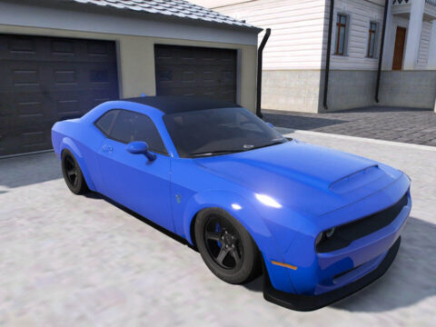 2018 Dodge Hallenger SRT Hellcat Videodrivers RGB Lignts