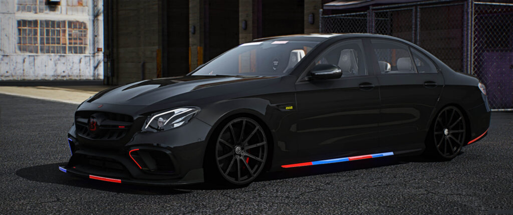 2019 Brabus E63 B800 Police Modern Lights