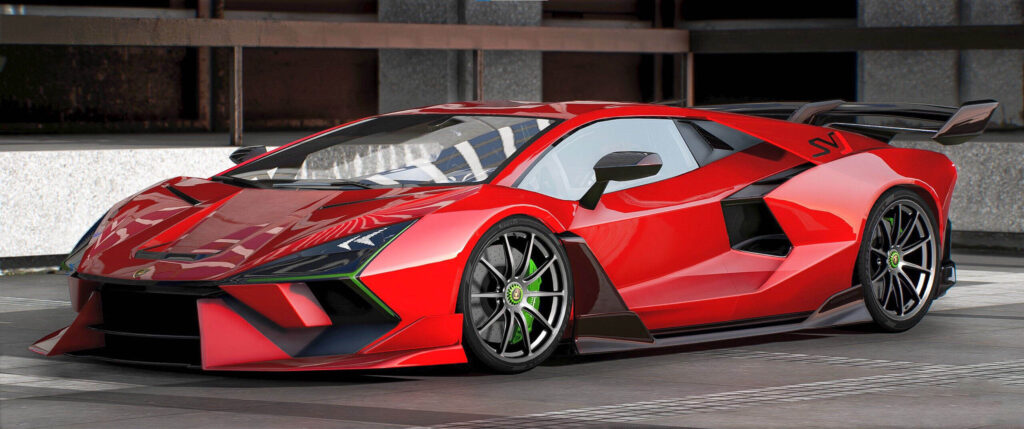 2024 Lamborghini Aventador SVJ Successor Hycade