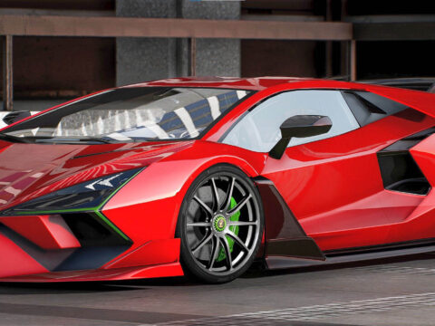 2024 Lamborghini Aventador SVJ Successor Hycade