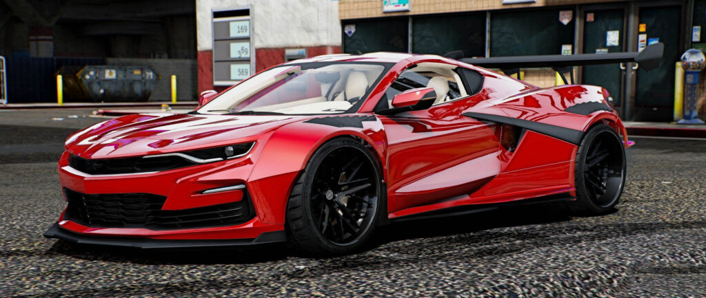 2024 mid engine widebody Camaro