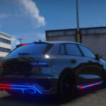 Audi RS3 8Y Police Modern Lights2