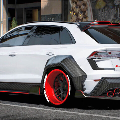 Audi RSQ8 Widebody Custom – GTA 5 mod