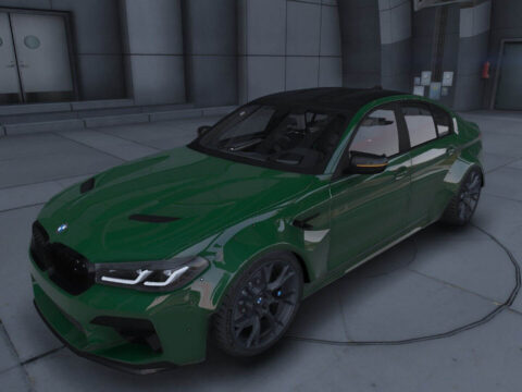 BMW M5CS Widebody Kit Black Edition