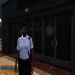 Barbados Police Uniform Pack for MP Female4