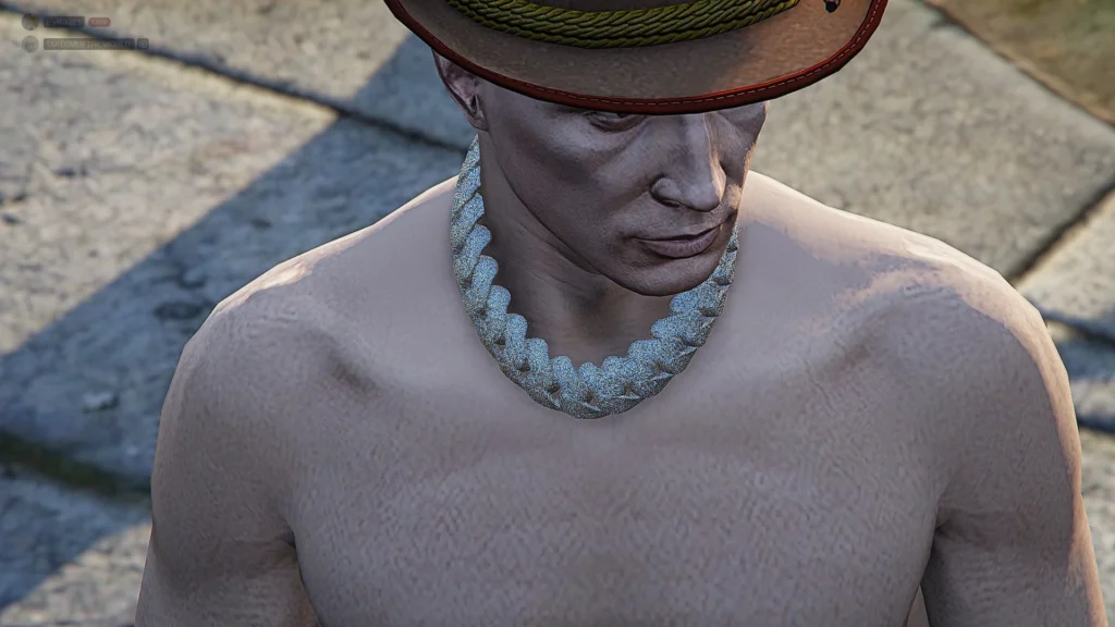 Big cuban chain (Bussin) for MP Male V1.0