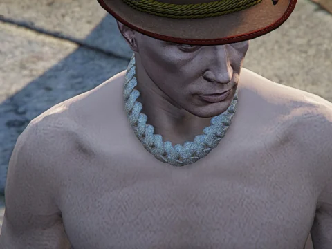 Big cuban chain (Bussin) for MP Male V1.0