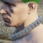 Big cuban chain (Bussin) for MP Male V1.0
