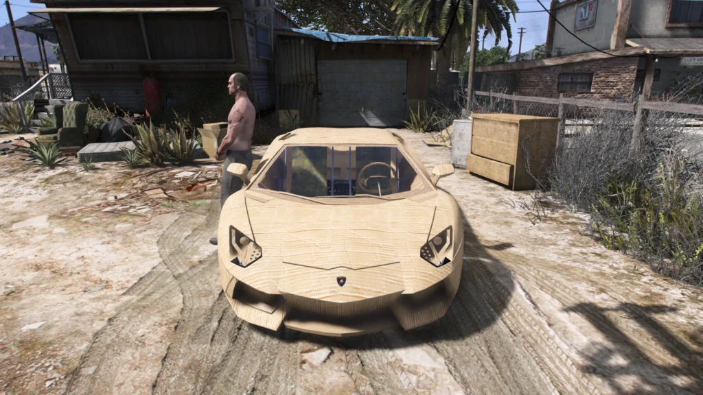 Cardboard Lamborghini (Add-On) 