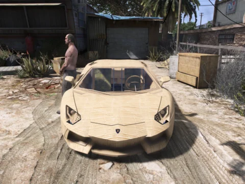 Cardboard Lamborghini (Add-On)