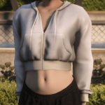 Cropped Zip-Up Hoodie for MP Female2