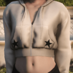 Cropped Zip-Up Hoodie for MP Female4