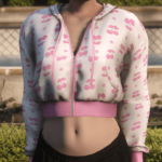 Cropped Zip-Up Hoodie for MP Female5