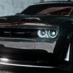 Custom 2023 Dodge Challenger 1000HP Hellcat Redeye Black Ghost Edition On Forgiato Sincros