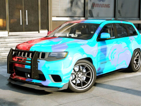 Custom Tuned Jeep Grand Cherokee Supercharged Trackhawk "Kuno Hawk"