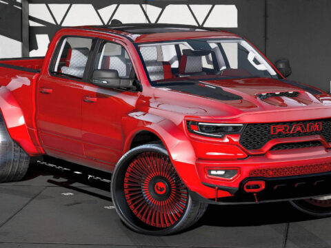Customs 2022 Ram TRX Widebody on Forgiatos