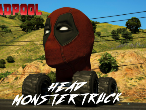 Deadpool Head Monster Truck [Add-On] V1.0