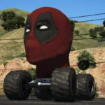 Deadpool Head Monster Truck [Add-On] V1.0