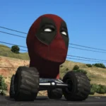 Deadpool Head Monster Truck [Add-On] V1.0