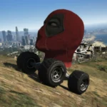 Deadpool Head Monster Truck [Add-On] V1.0