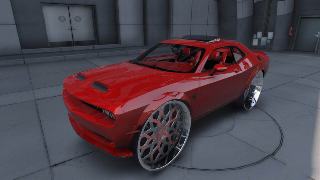 Dodge Challenger Hellcat On Ruccis