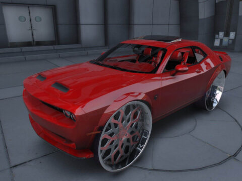 Dodge Challenger Hellcat On Ruccis