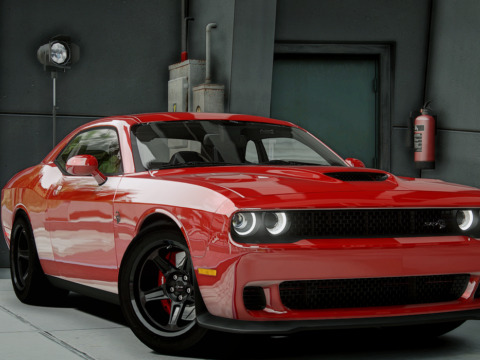 Dodge Challenger SRT Hellcat 2018 [Add-On | Tuning | Template] V1.0