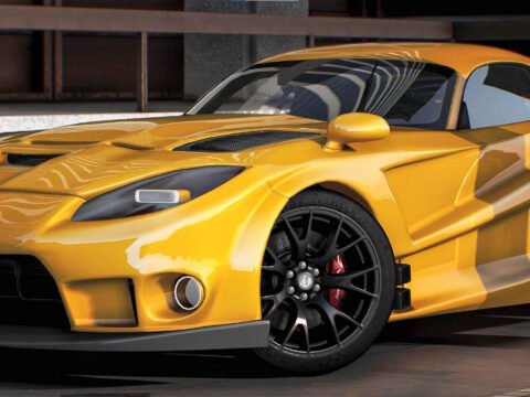 Dodge Viper Abflug The Kyza