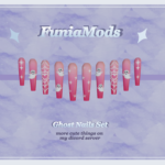 Ghost nails set for MP Female 1.0