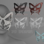 Gothic Butterfly Mask 1.0